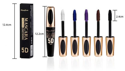 Washable Lengthening & Volumizing Mascara, Brown (5D)