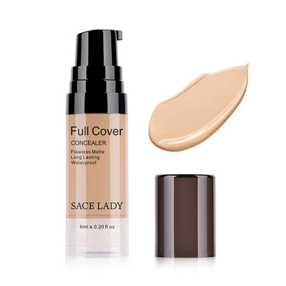 "Pro Full Cover Waterproof Liquid Concealer, 6ml