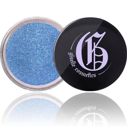 Blue Marble Loose Mineral Eyeshadow Palette, Sparkly & Organic