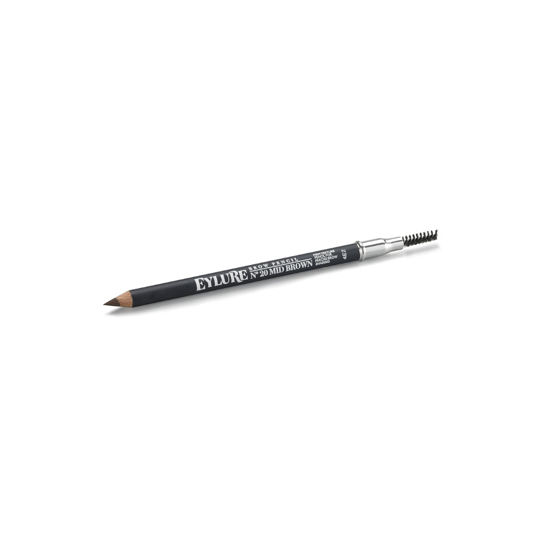 Brow Defining and Shading, Firm Pencil, Brow Crayon, Dual Ended, 20 Mid Brown