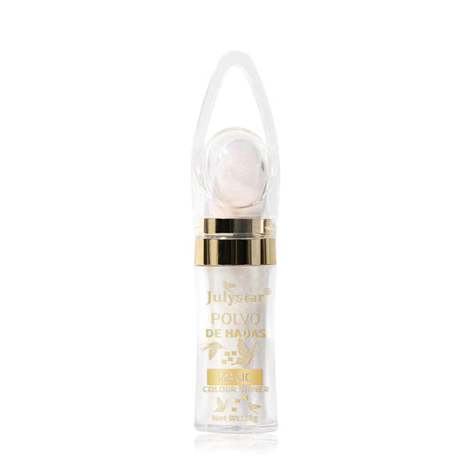 Fairy Highlighter Powder Stick: Face, body, eyes, lips, hair. Shade: #01 White Moonbeam.