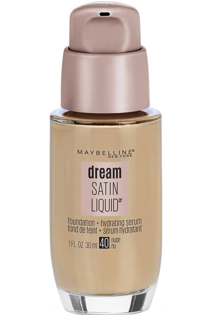 Dream Satin Liquid Foundation, Nude, 1 oz