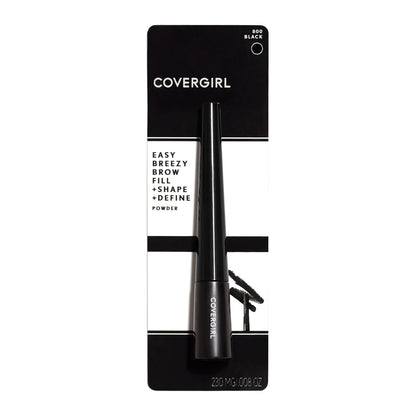 Easy Breezy Brow Powder Makeup, Black, 0.024 oz