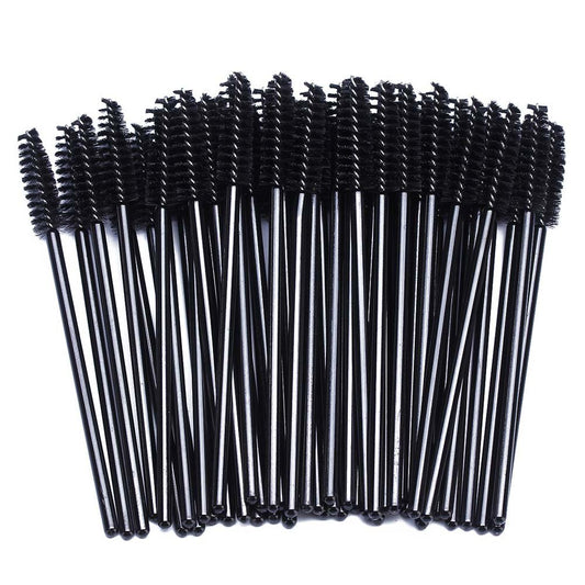 100 Pcs Disposable Eyelash Spoolies & Mascara Applicators