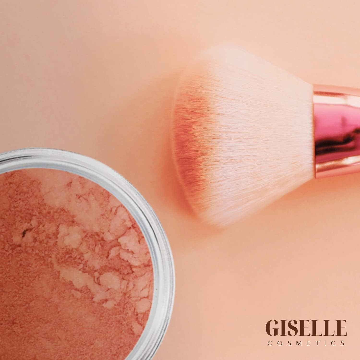 its blush Blush makeup, pure talc-free minerals, matte loose powder. 5-gram travel size.