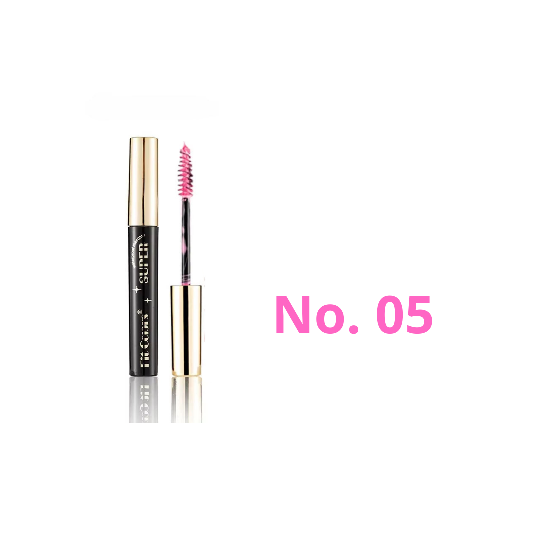 5D Silk Fiber Mascara - Waterproof, 14 Colors, Thickening & Lengthening